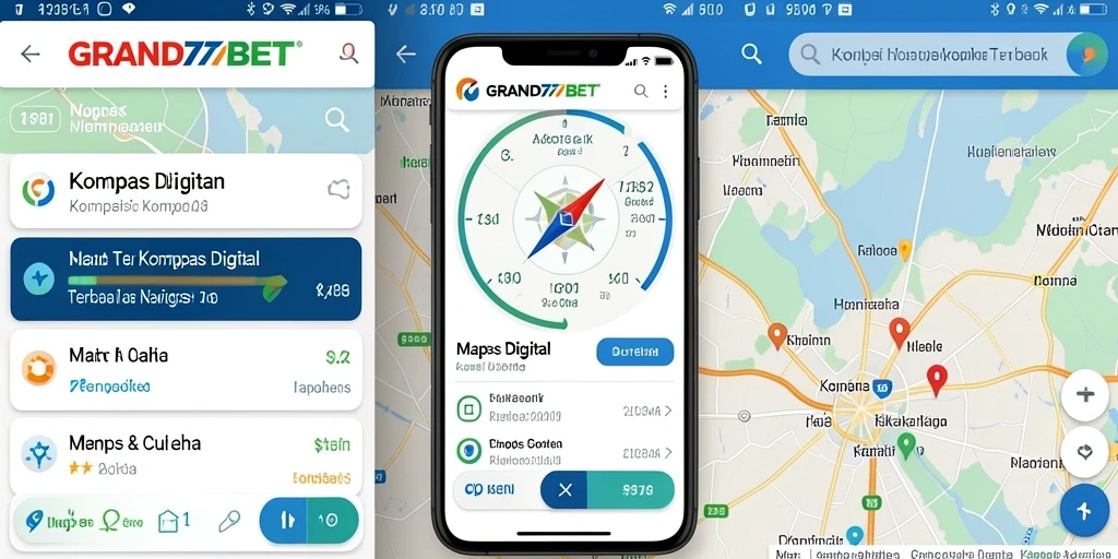 Tampilan antarmuka GRAND77BET yang modern dan fungsional.